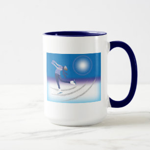 Graceful Ice Skater Mug