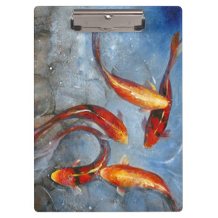 Graceful Koi I Clipboard