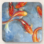 Graceful Koi II Coaster<br><div class="desc">Animals</div>