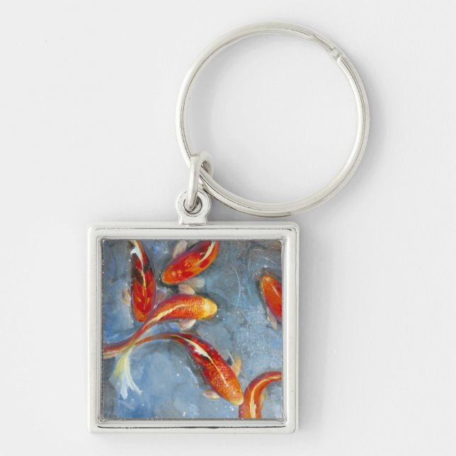 Graceful Koi II Keychain (Front)