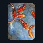 Graceful Koi II Magnet<br><div class="desc">Animals</div>