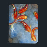 Graceful Koi II Magnet<br><div class="desc">Animals</div>