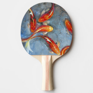 Graceful Koi II Ping Pong Paddle
