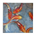 Graceful Koi II Tile<br><div class="desc">Animals</div>