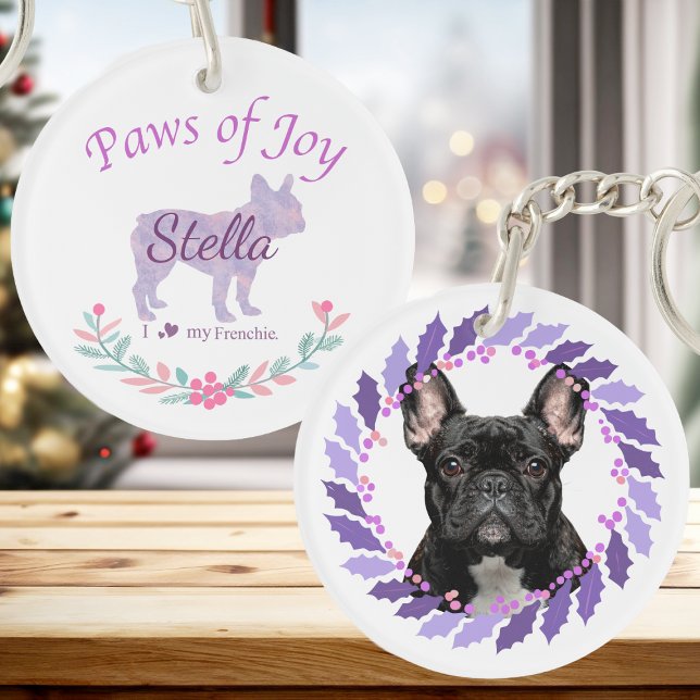 Graceful Lavender French Bulldog | Personalized (Créateur téléchargé)