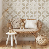Graceful Petals - Beige & Cream Minimalist