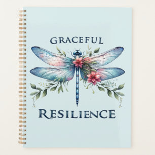 Graceful Resilience - Artistic Dragonfly Planner
