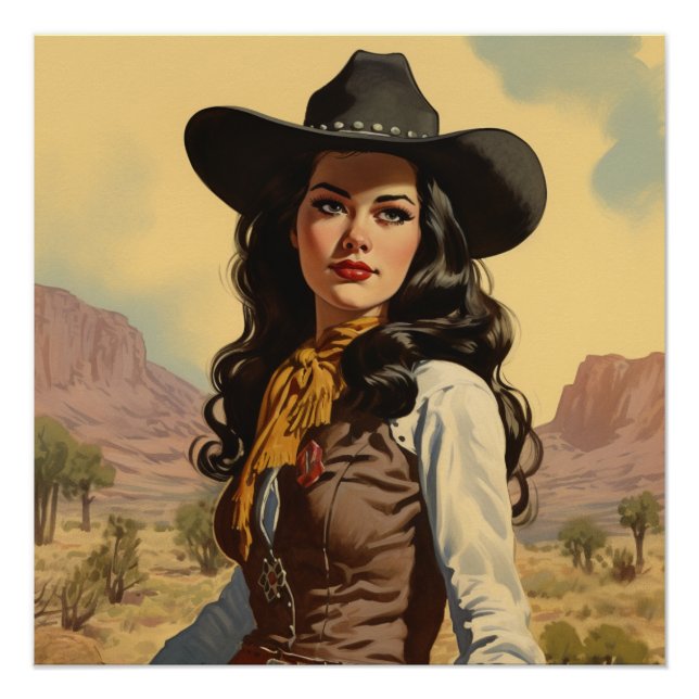 Graceful Rides of Romance: Wild West Whispers Poster (Front)