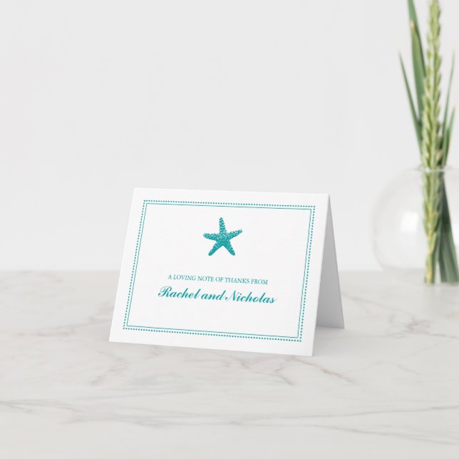 Graceful Starfish | Thank You Card (Front)