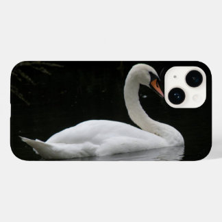 Graceful White Swan Case-Mate iPhone 14 Case