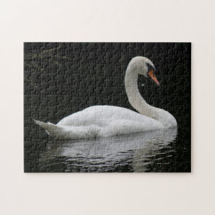 Graceful White Swan Puzzle