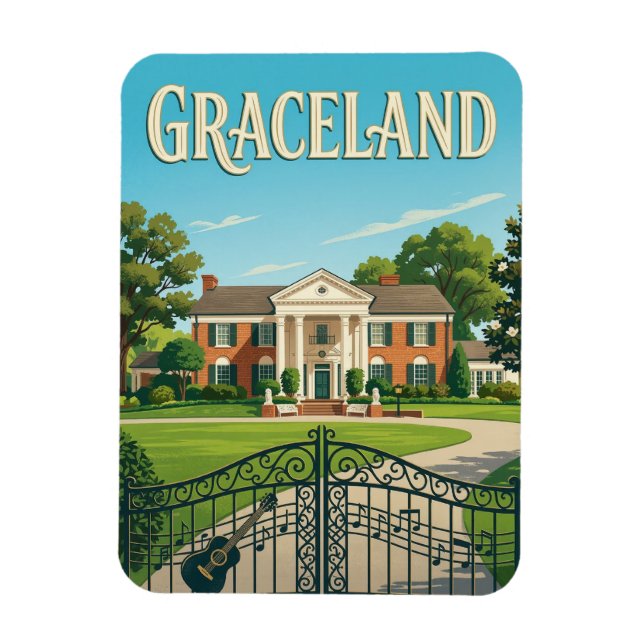 Graceland Magnet (Vertical)