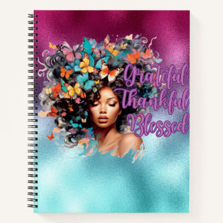 Grâces, Réjouissant, Béni Carnet Spiral