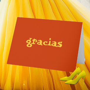 Gracias Merci espagnol bilingue
