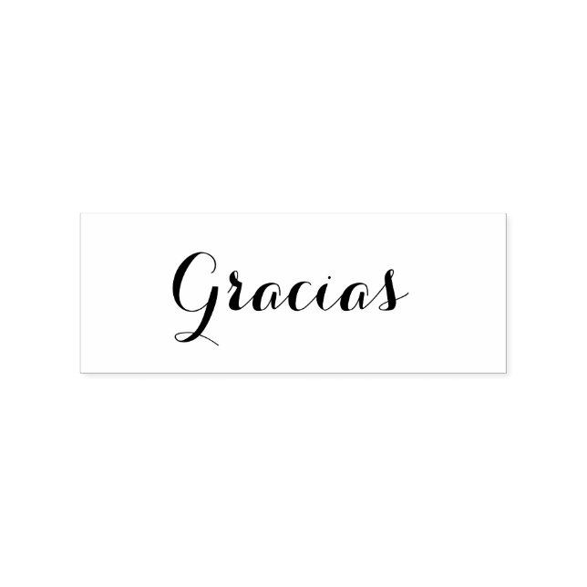 Gracias - Rubber stamp (Imprint)