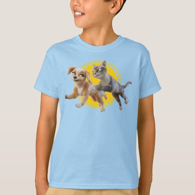 Gracie & Pedro Unleashed T-Shirt (Front)