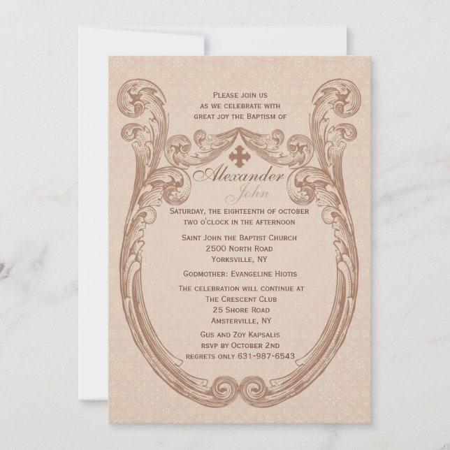 Gracious Frame Invitation (Front)
