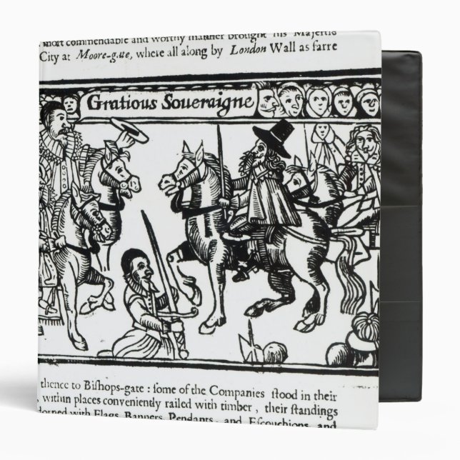Gracious Sovereign, c.1631 Binder (Front/Inside)