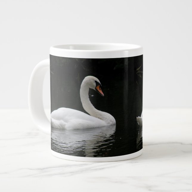Gracity White Swan Mug (Devant gauche)