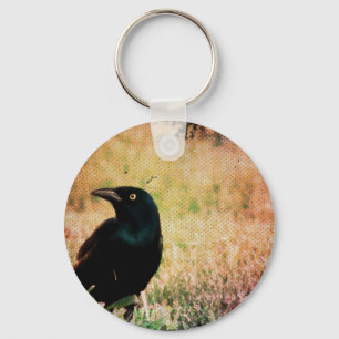 Grackle 3 keychain