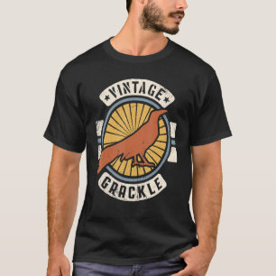 Grackle Vintage Classic Retro 60s 70s Animal T-Shirt