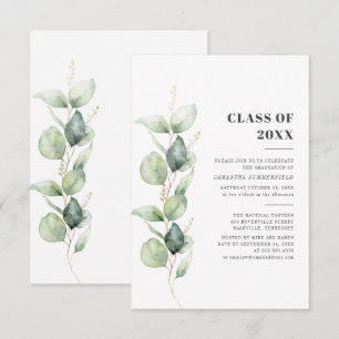 Grad 2024 Eucalyptus Graduation Party Invitation