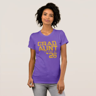 Grad Aunt   Class of 2026 T-Shirt