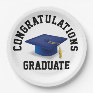 Grad Bash Essentials: Celebrate in Style! Paper Plate