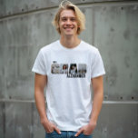 GRAD Bold Type Graduate Four Photos Custom Name Tri-Blend Shirt<br><div class="desc">Perfect gift for the grad. This grad t-shirt features "GRAD" in large bold letters with a photo displayed in each of the letters. Each letter has a fun colour shadow and is personalized with the grad's name and graduation year. Design by Moodthology Papery.</div>