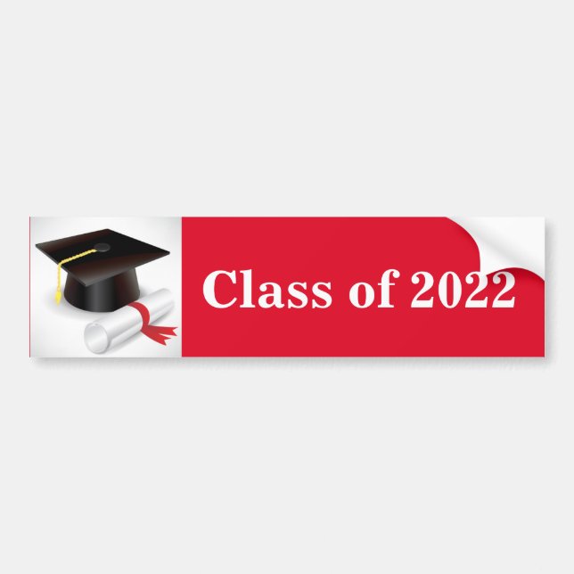 Grad Bumper Sticker (Front)