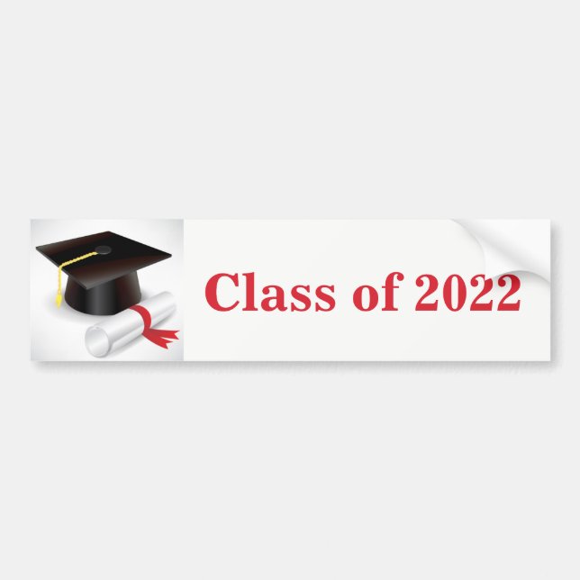 Grad Bumper Sticker (Front)