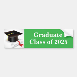 Grad Bumper Sticker