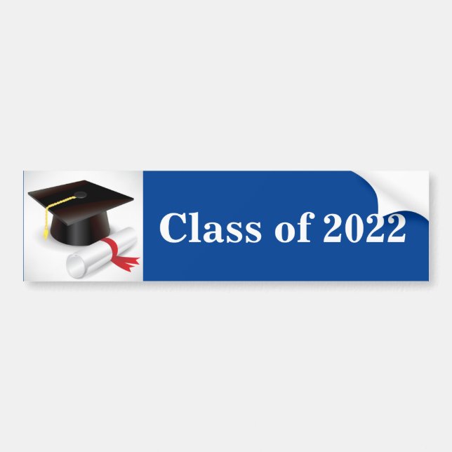 Grad Bumper Sticker (Front)