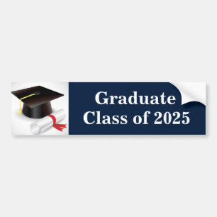 Grad Bumper Sticker