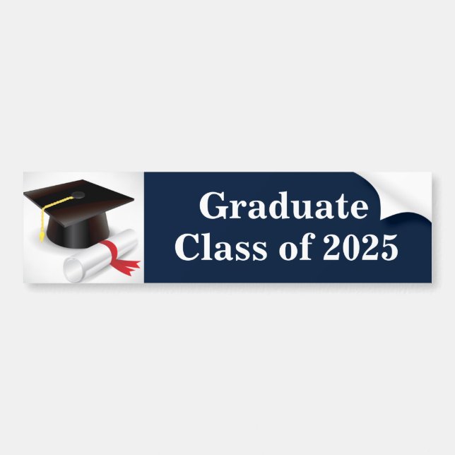 Grad Bumper Sticker (Front)