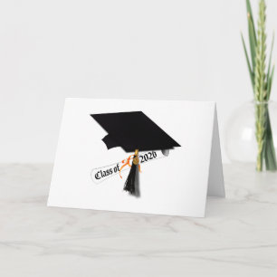 Grad Cap Class of 2026 Graduation Card