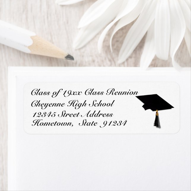 Grad Cap High School Reunion (Insitu)