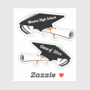 Grad Caps and Diplomas