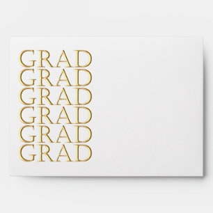 GRAD Envelope in Gold