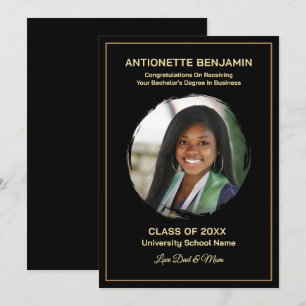Grad Graduate Photo Graduation Card