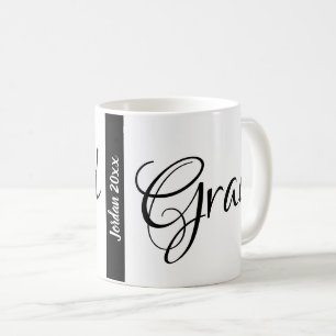 Grad graduation Custom Name and Year Coffee Mug