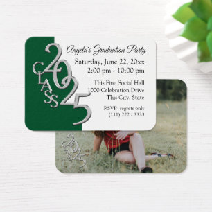 Grad Party Mini Pocket Photo Insert Card 2025