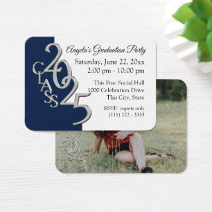 Grad Party Mini Pocket Photo Insert Card 2025