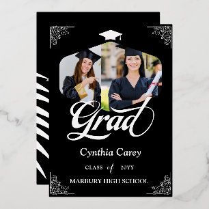 Grad Photo Collage Announcement