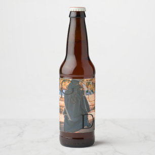 Grad Photo Graduation Bière bouteille Étiquette