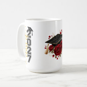 Grad Red Roses Coffee Mug