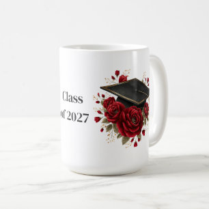 Grad Red Roses Coffee Mug