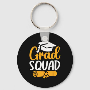 Grad Squad Cl Of 2025 Graduation 1 Keychain