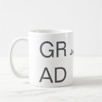 Grad typography modern graduation simple minimal c