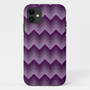 Gradated Purple Chevron Striped iPhone 5 Case Mate